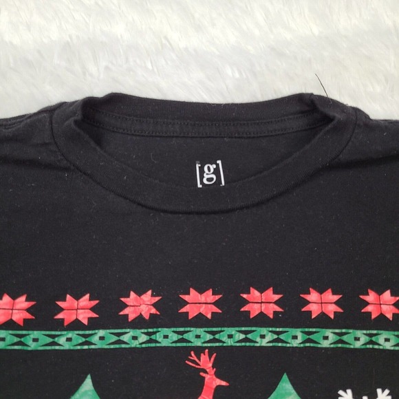 The Office Dunder Mifflin Shirt Adult Small Black Christmas Holiday Long Sleeve - Picture 3 of 11